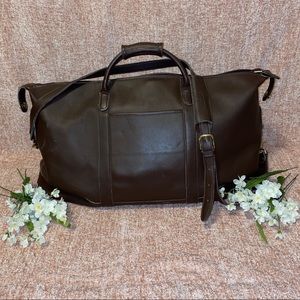 🤍Vintage Coach Brown Duffle Bag